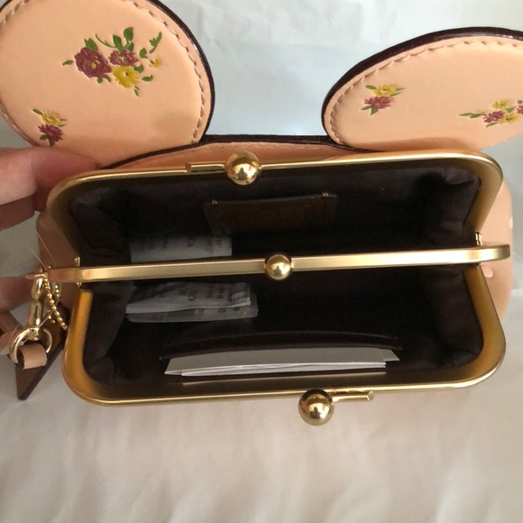 Coach Disney pink clutch Mickey Mouse new - Picture 6 of 7